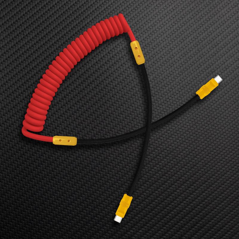 "Chubby Mood" Silicone Braided Fast Charging Cable #831