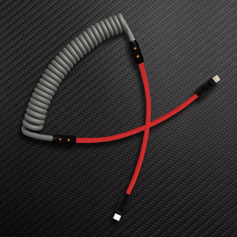 "Chubby Mood" Silicone Braided Fast Charging Cable #528