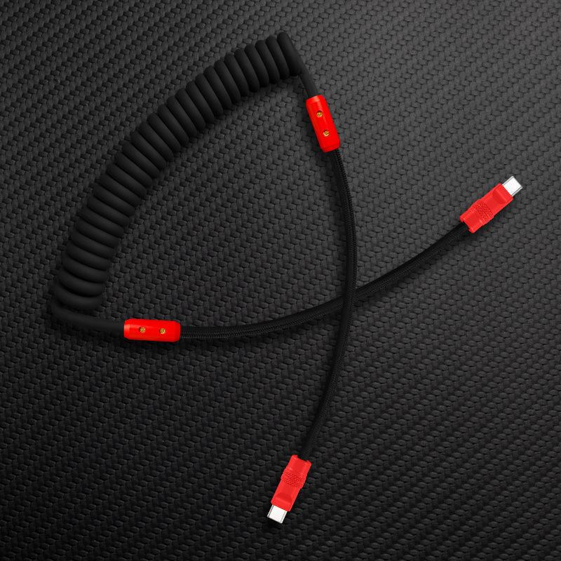 "Chubby Mood" Silicone Braided Fast Charging Cable #317