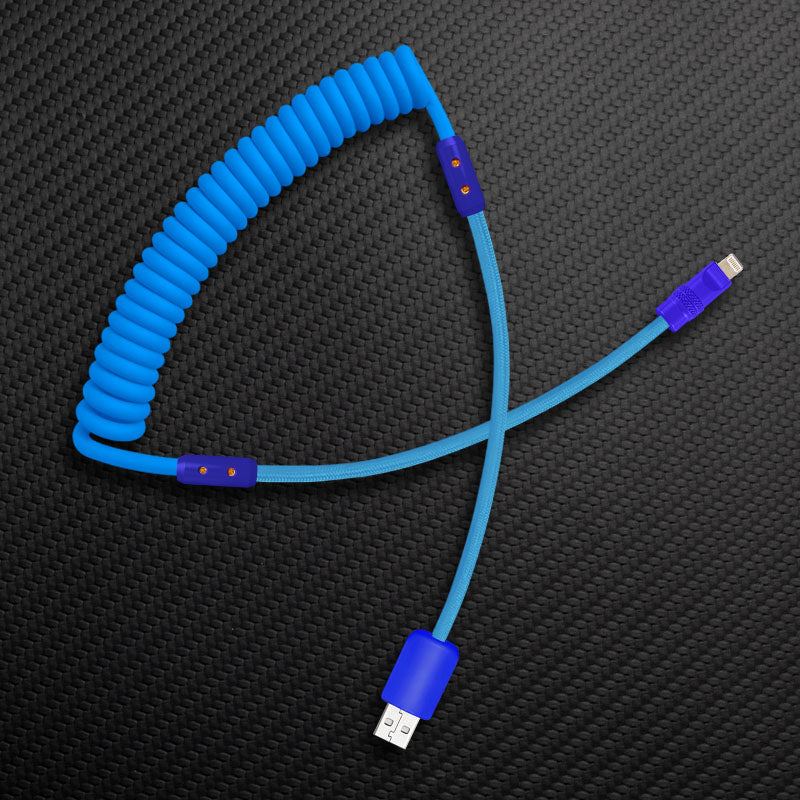 "Chubby Mood" Silicone Braided Fast Charging Cable #831