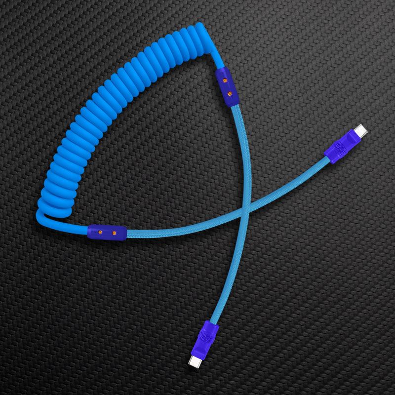 "Chubby Mood" Silicone Braided Fast Charging Cable #831