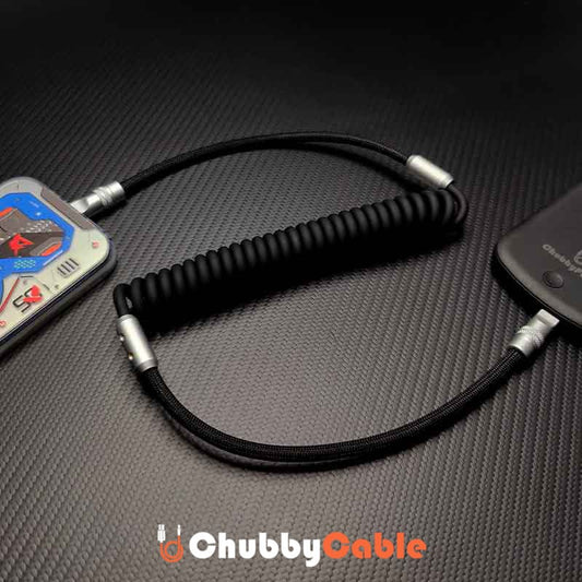 "Chubby" Spring Braided Silicone Fast Charge Cable