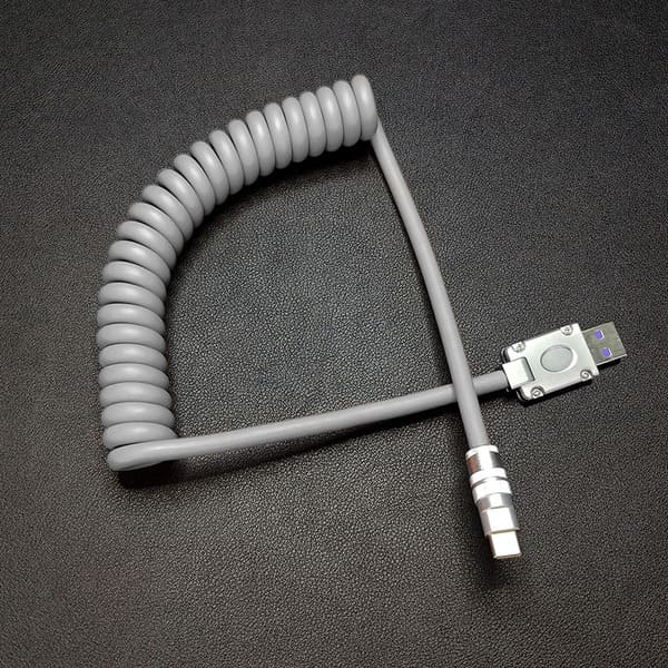 Spring Fast Charge Cable – Durable & Flexible Charging | Chubbycable