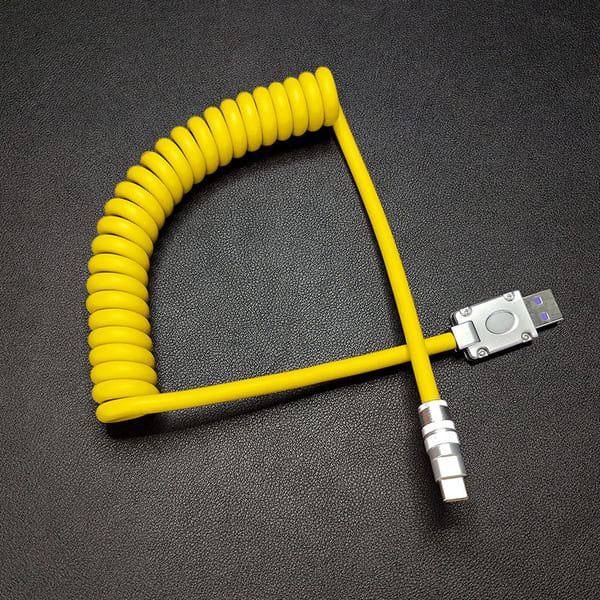 Spring Fast Charge Cable – Durable & Flexible Charging | Chubbycable