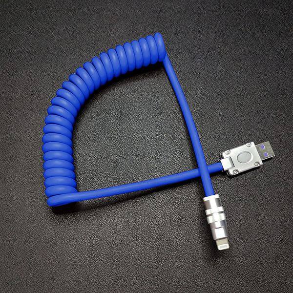 Spring Fast Charge Cable – Durable & Flexible Charging | Chubbycable