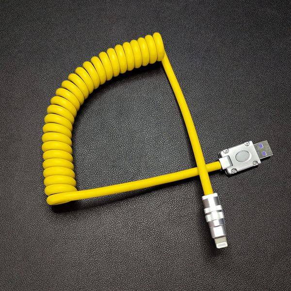 Spring Fast Charge Cable – Durable & Flexible Charging | Chubbycable