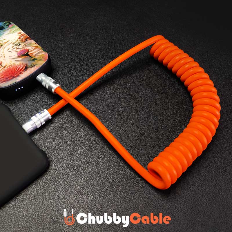 Spring Fast Charge Cable – Durable & Flexible Charging | Chubbycable