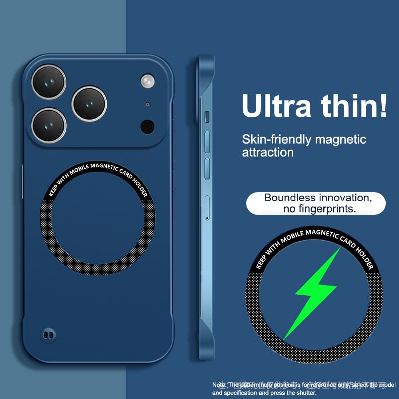 ChubbyArmor AeroGrip - 0.3mm Ultra-Thin Magnetic Skeleton Case with Aircraft-Grade PC Armor