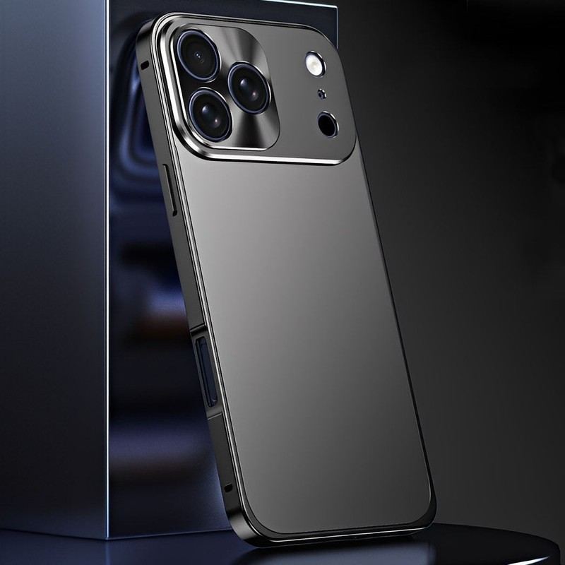 ChubbyArmor AirFrame - Ultra-Thin Metal Frame Case With Detachable Matte Back & Lens Protector For iPhone 17
