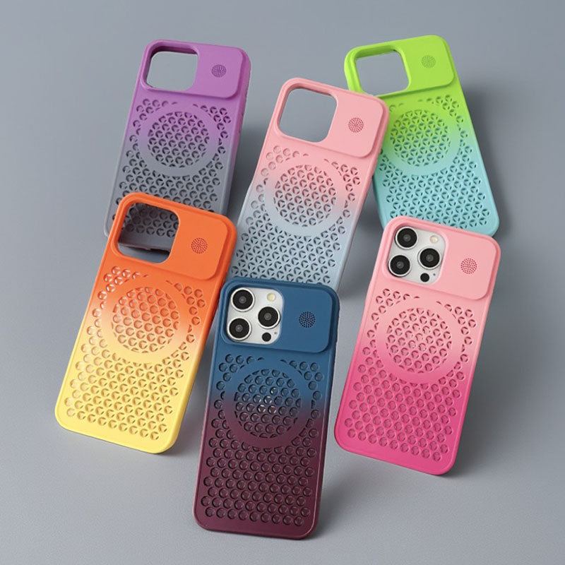 ChubbyArmor Breeze - Gradient Aromatherapy Magnetic Phone Case for iPhone