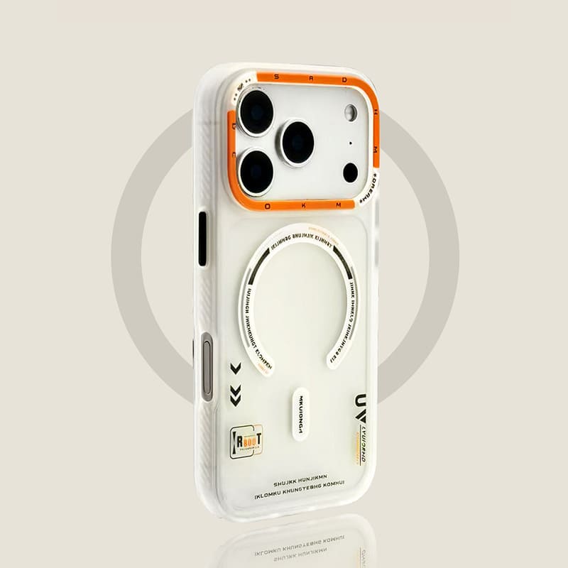 ChubbyArmor - Clear Frosted MagSafe Case For iPhone 17