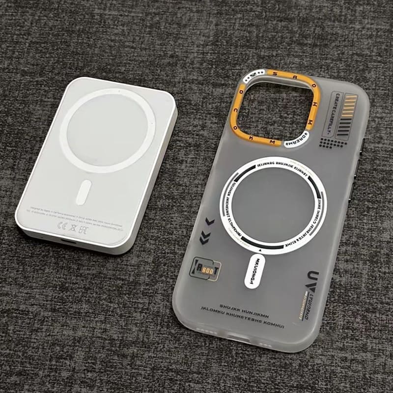 ChubbyArmor - Clear Frosted MagSafe Case For iPhone 17