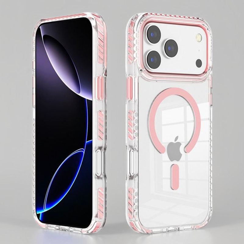 ChubbyArmor ClearGuard - Magnetic Shockproof Transparent Case For iPhone 17