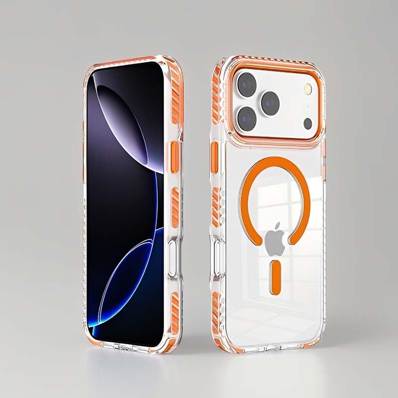ChubbyArmor ClearGuard - Magnetic Shockproof Transparent Case For iPhone 17