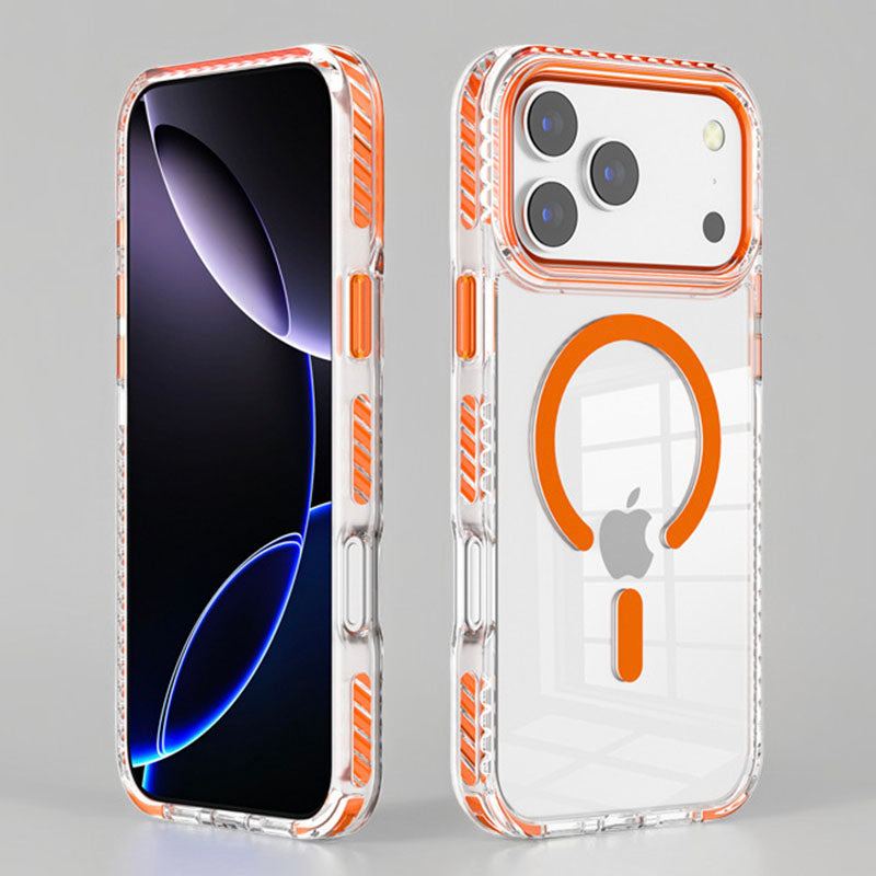 ChubbyArmor ClearGuard - Magnetic Shockproof Transparent Case For iPhone 17
