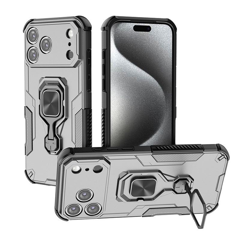 ChubbyArmor Defender – Military-Grade Magnetic Shockproof Case with 360° Hidden Metal Kickstand