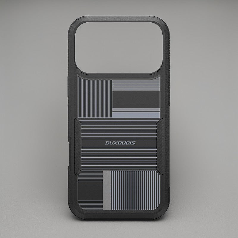 ChubbyArmor DualGuard - Textured Pattern Magnetic Rugged Case For iPhone 17