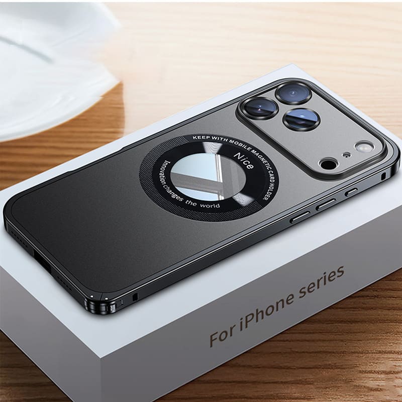 ChubbyArmor FlexLock - Metal Frame Case with Spring Buckle for iPhone 17