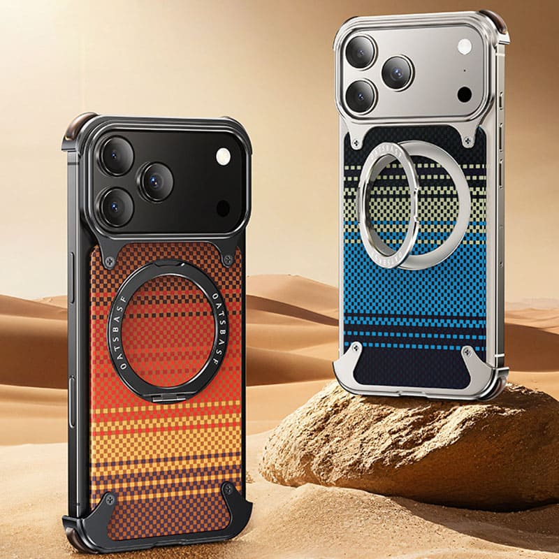 ChubbyArmor - Kevlar Magnetic Case with Kickstand