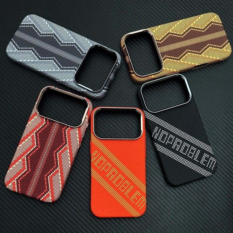 ChubbyArmor Kevlar - Metal Frame Full-Cover Magnetic Case for iPhone 17