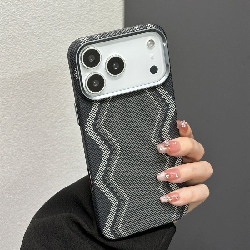 ChubbyArmor Kevlar - Metal Frame Full-Cover Magnetic Case for iPhone 17