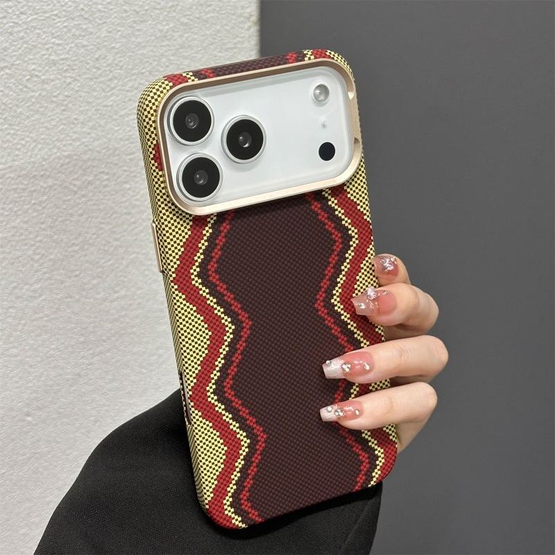 ChubbyArmor Kevlar - Metal Frame Full-Cover Magnetic Case for iPhone 17