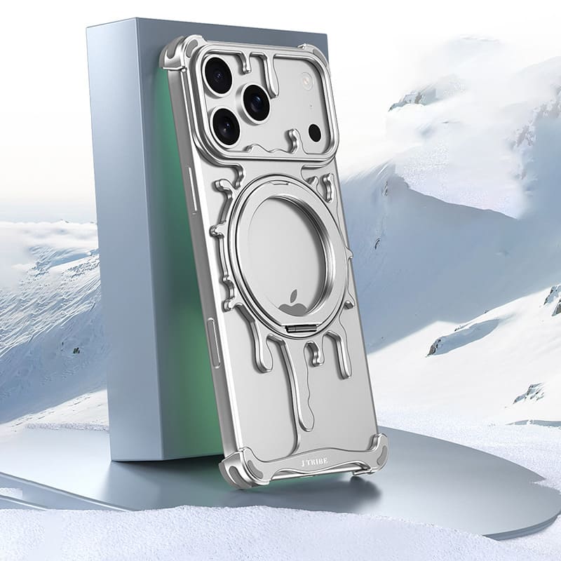 ChubbyArmor LavaFlow - Metal Cooling Magnetic Rotating Case For iPhone 17