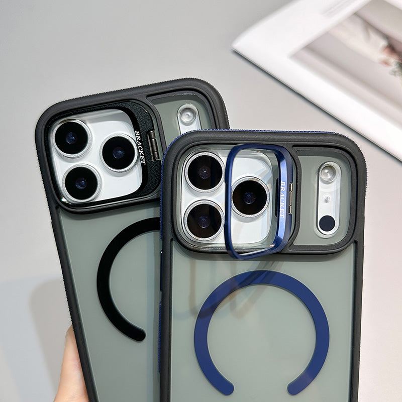 ChubbyArmor - Lens Separation Magnetic Hidden Bracket Creative Case For iPhone 17