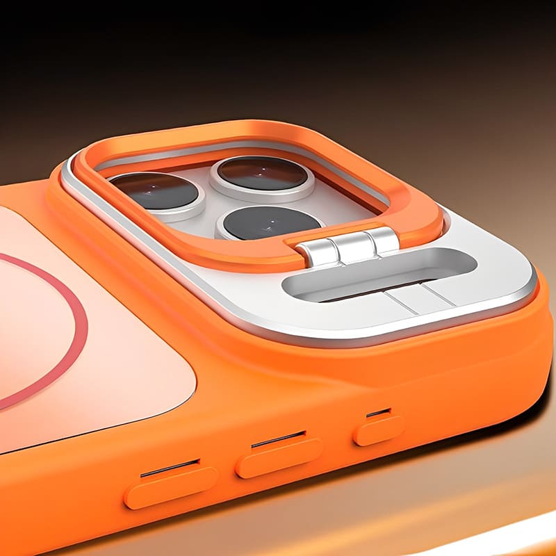 ChubbyArmor LensStand - Magnetic Case with Built-in Lens Holder for iPhone 17