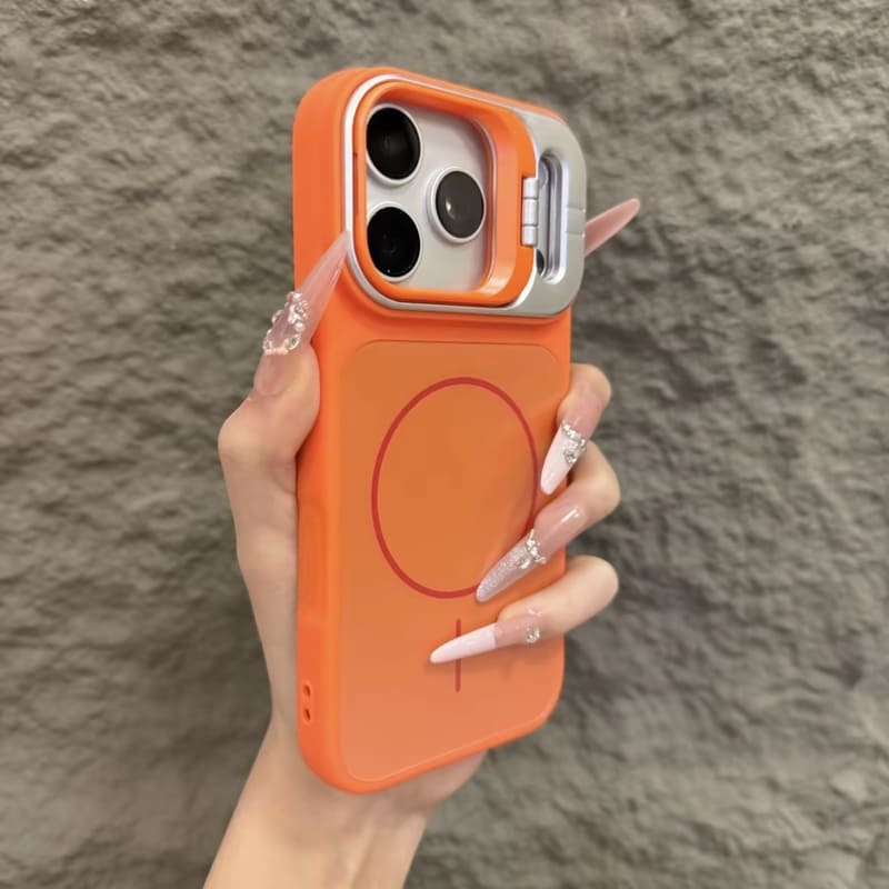 ChubbyArmor LensStand - Magnetic Case with Built-in Lens Holder for iPhone 17