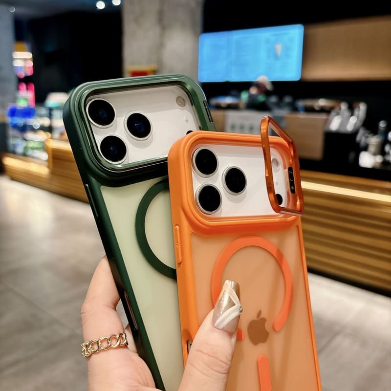 ChubbyArmor LensStand - Magnetic Case with Metal Lens Stand for iPhone 17