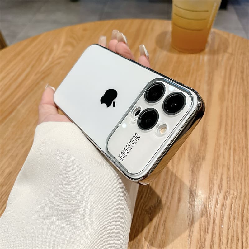 ChubbyArmor LensVue - Electroplated Big Window Case with Lens Protector for iPhone 17
