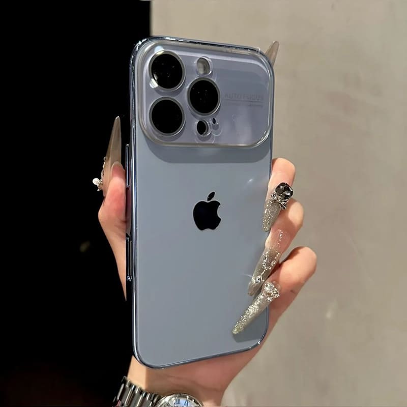 ChubbyArmor LensVue - Electroplated Big Window Case with Lens Protector for iPhone 17