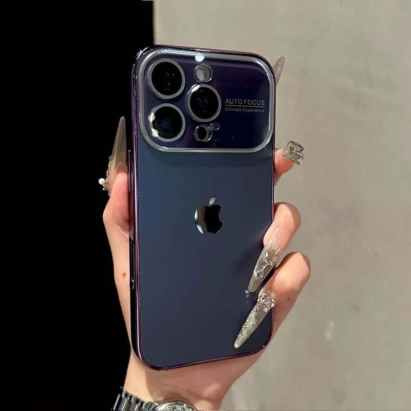 ChubbyArmor LensVue - Electroplated Big Window Case with Lens Protector for iPhone 17