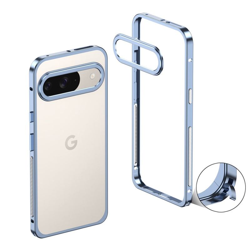 ChubbyArmor LiteGo - Ultra-Thin Metal Frame Heat Dissipation Case With Lens Protector For Google