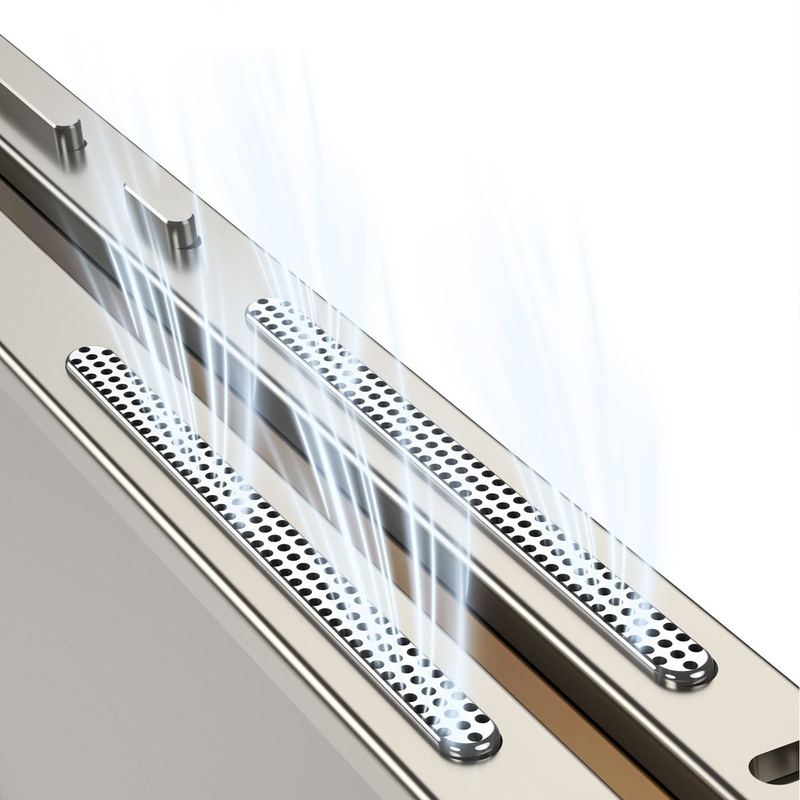 ChubbyArmor LiteGo - Ultra-Thin Metal Frame Heat Dissipation Case With Lens Protector For Samsung Galaxy S25 Ultra