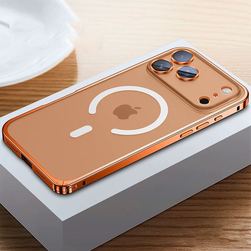 ChubbyArmor ProLock - Magnetic Metal Frame Case with Spring-Lock for iPhone 17