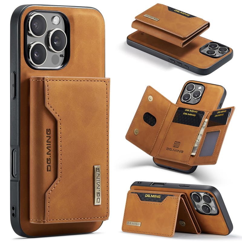 ChubbyArmor Safe - Detachable Magnetic Wallet Case with Stand for iPhone 17