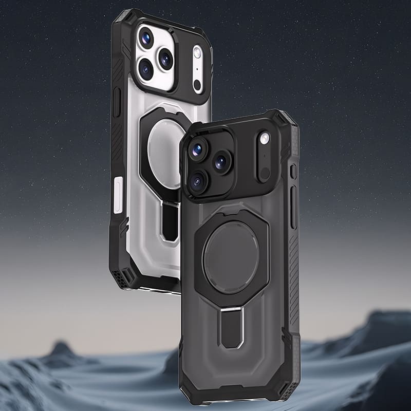 ChubbyArmor Shield - Military-Grade Magnetic Stand Case for iPhone 17