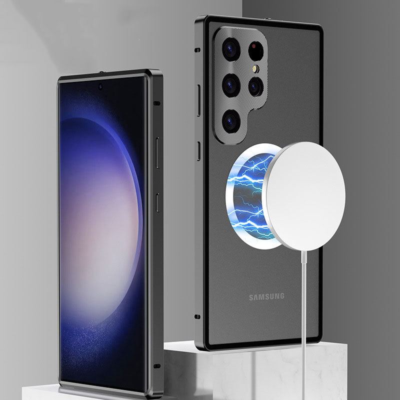 ChubbyArmor Ultra - Metal Frame Snap Case with Matte Back For Samsung