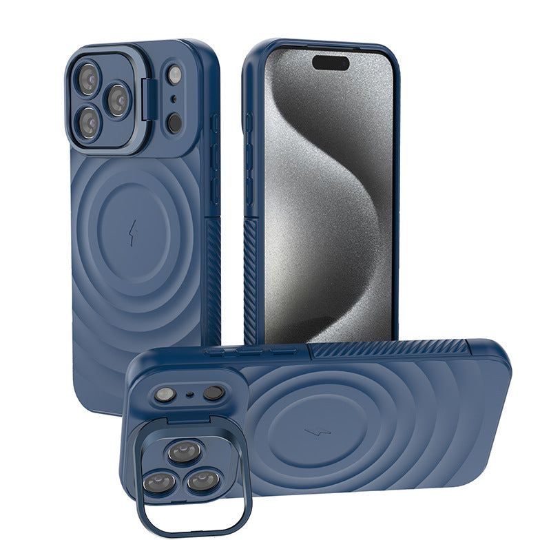 ChubbyArmor WaveShield – Full-Cover Shockproof Case With Built-in Lens Holder For iPhone 17