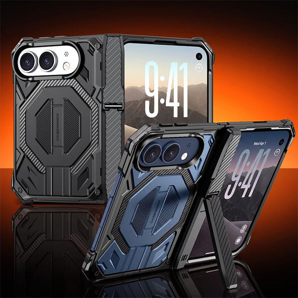 ChubbyArmor MechShield™ - MagSafe Kickstand Case for iPhone Duo