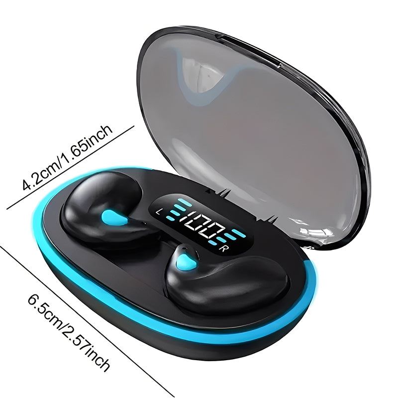 ChubbyAudio StealthFit - Painless Sleep Earbuds,Invisible Wireless Headphones with Noise Cancelling for Sleep & DailyUse