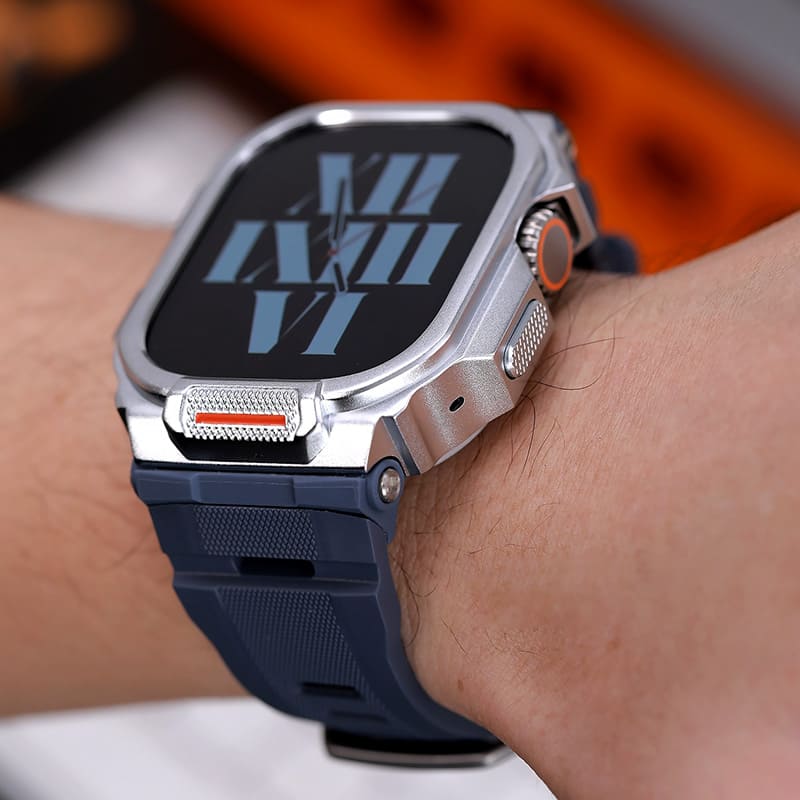 ChubbyBand Mech Pro - Metal Armor Sport Band for Apple Watch