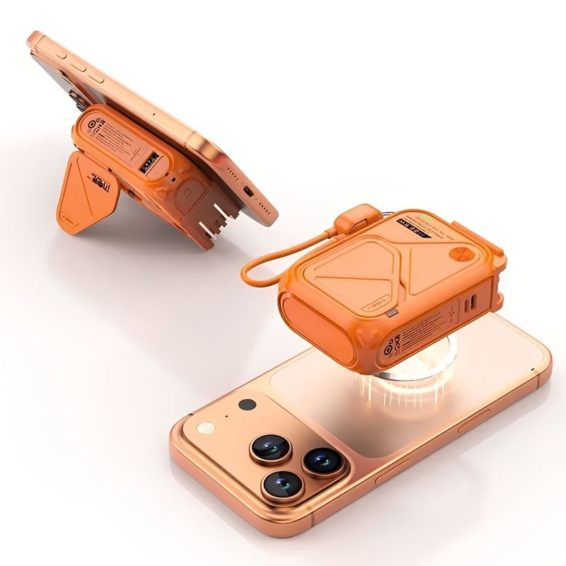 ChubbyBoost Magnetic Power Bank – 10000mAh Wireless Wall Charger