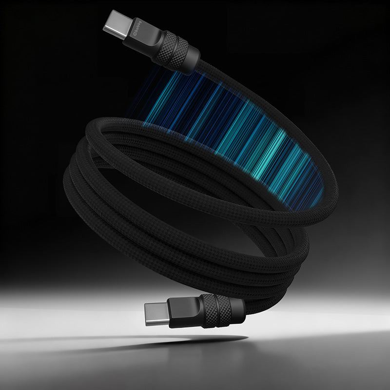 ChubbyCable MagSnap Classic- Magnetic 240W Easy-Pack Charge Cable