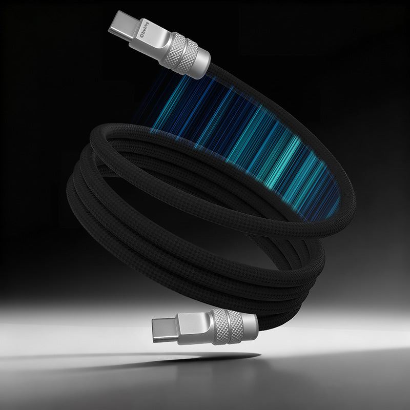 ChubbyCable MagSnap Classic- Magnetic 240W Easy-Pack Charge Cable