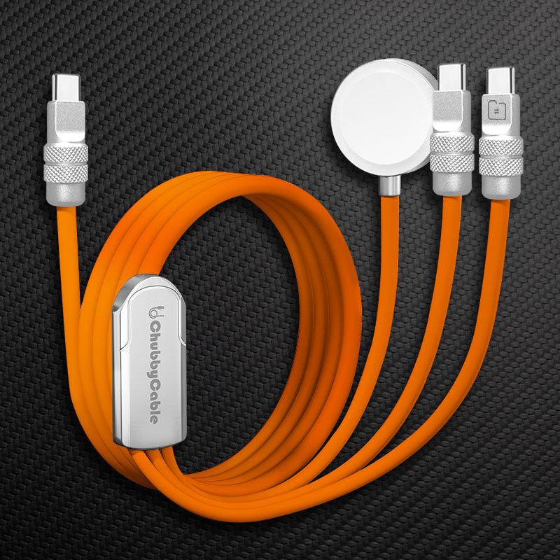 47in Multifunctional Three-in-One Thickened Charging Cable
