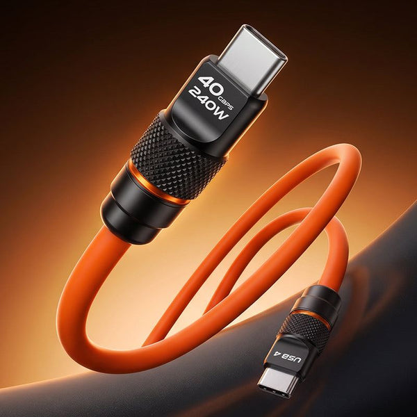 ChubbyCable ThunderX – 240W USB4 Cable with 40Gbps Data Transfer & 8K Video Output