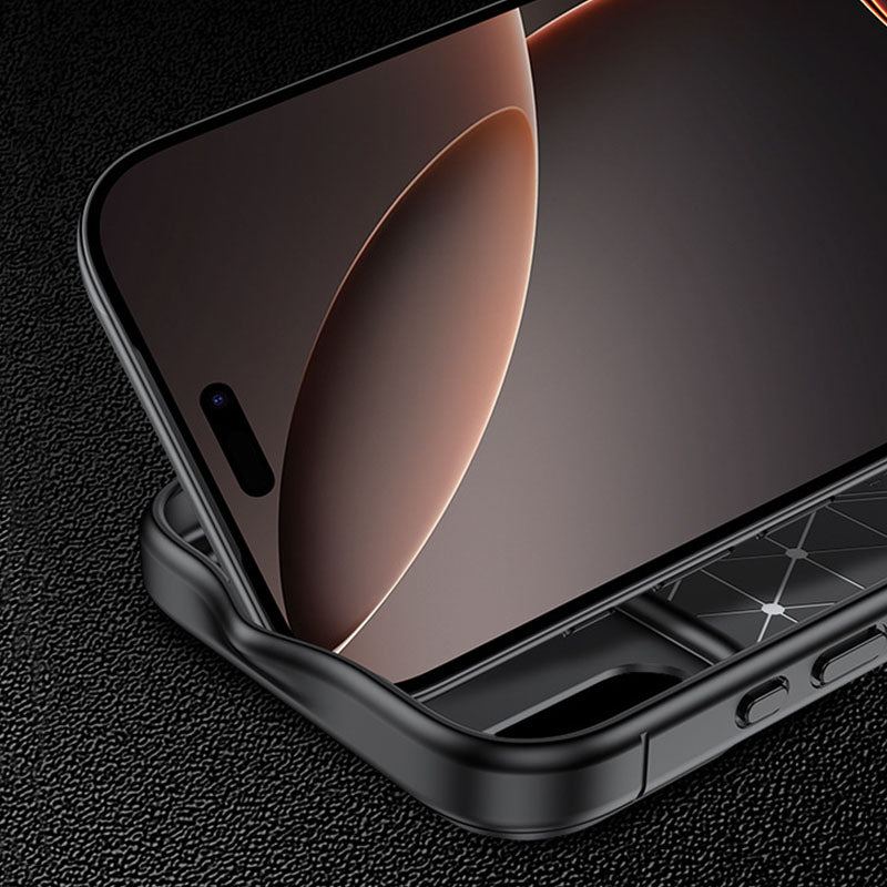 ChubbyCase - Carbon Fiber Texture Shockproof Case For iPhone 17